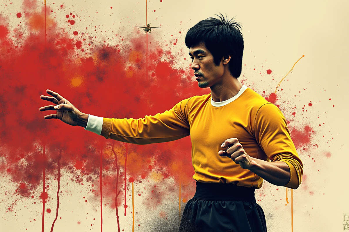 Bruce Lee Training und Kraft