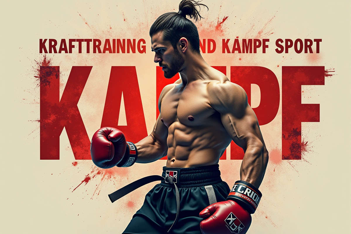 Kraft Training und Kampf Sport